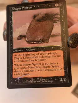 1x MTG Magic The Gathering TCG Plague Spitter Foil - Rare - Invasion One Owner - Image 1