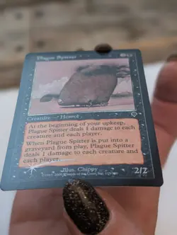 1x MTG Magic The Gathering TCG Plague Spitter Foil - Rare - Invasion One Owner - Image 2