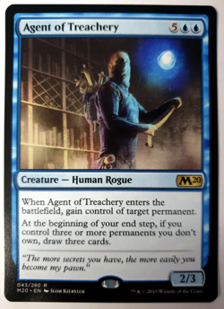 Agent of Treachery - MTG: M20 - Rare - #043 NM - Image 1