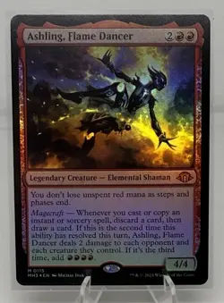 Ashling, Flame Dancer Foil, Modern Horizons 3, NM MTG - Image 1