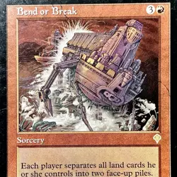 Bend or Break - REG - MTG - Invasion - 137/350 - RARE ~ MP - Image 1