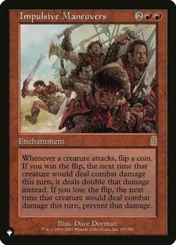 Impulsive Maneuvers NM, English MTG The List - Image 1