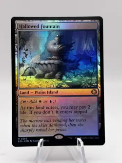 Hallowed Fountain 0265 Foil Lorwyn Eclipsed ECL MTG NM - Image 1