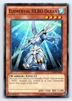 Elemental HERO Ocean Common Structure Deck: HERO Strike SDHS-EN002 LP - Image 1