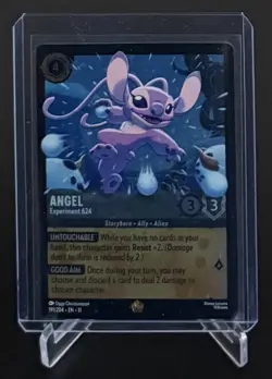 Disney Lorcana - Angel - Experiment 624 - Winterspell 191/204 FOIL - Image 1