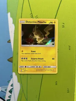 Holo Detective Pikachu 10/18 Pokemon TCG Pokemon 2019 Card - Image 1