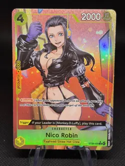 Nico Robin (Alt Art) ST29-009 C Starter Deck (EGGHEAD) ONE PIECE Card Game. - Image 1