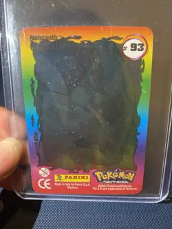 2004 Panini Nintendo Pokemon Advanced Action Card Relicanth Lenticular - Image 2