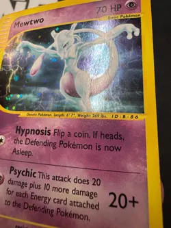 Pokemon Mewtwo Expedition Ultra Rare Holo Card - Image 3