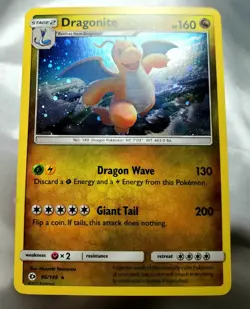 Dragonite 96/149 Rare Holo Pokemon Card Sun & Moon Base Set NM Just Pulled - Image 3