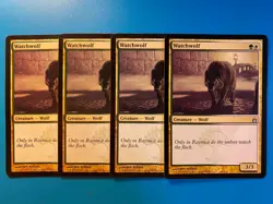 MTG 4x Watchwolf # 239 Ravnica City of Guilds Modern Magic the Gathering x4 MP - Image 1