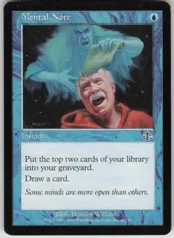 Magic the Gathering TCG Mental Note C Judgment 46 - Image 1