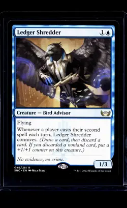 2022 MTG Magic The Gathering SNC Streets of New Capenna #46 Ledger Shredder - Image 1