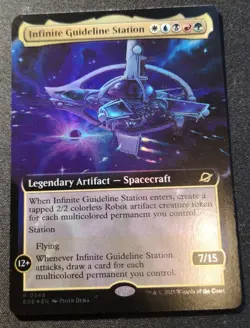 Infinite Guideline Station - Foil - Extended Art - EOE - MTG - EN - NM - 0348 - Image 1