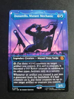 Donatello, Mutant Mechanic (Borderless) Mythic MTG Ninja Turtles - Image 1