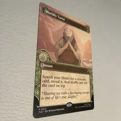 MTG Wolrdly Tutor Borderless Non FOIL NM (0314) Avatar the Last Airbender - Image 1
