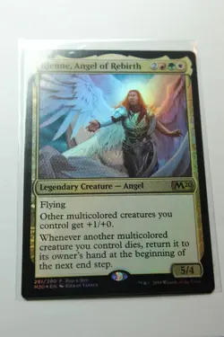 MTG Rienne Angel of Rebirth x1-Foil -Core Set 2020-Lightly Played - Image 1