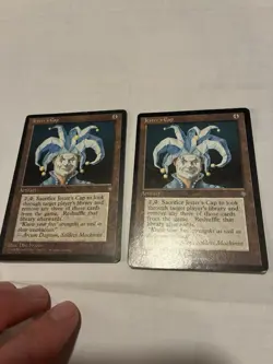Jester's Cap Ice Age Regular X2 Magic The Gathering Near Mint Condition - Image 1
