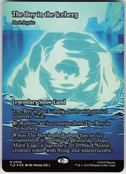 MTG The Boy in the Iceberg Dark Depths Foil NM Avatar Last Airbender Magic 56 - Image 1