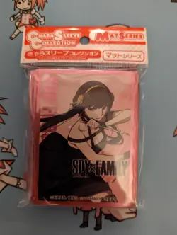 Chara Sleeve Collection Matte Series Spy x Family Yor Forger Card Sleeves TCG - Image 1