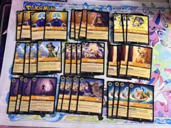 Disney Lorcana Fabled Complete Common & Uncommon Play Set x4 each 504x Cards - Image 1