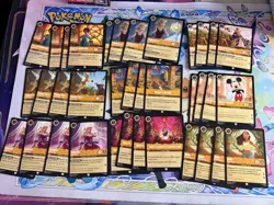 Disney Lorcana Fabled Complete Common & Uncommon Play Set x4 each 504x Cards - Image 2