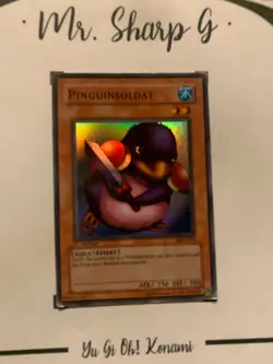 PINGUINSOLDAT - 1.AUFLAGE SDJ-G022 DEUTSCH Yu-Gi-Oh! CARD GAME TCG HOLO STARTER - Image 2