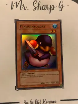 PINGUINSOLDAT - 1.AUFLAGE SDJ-G022 DEUTSCH Yu-Gi-Oh! CARD GAME TCG HOLO STARTER - Image 3