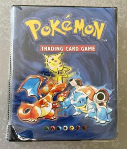 Pokemon Vintage 47 Foil Card Binder Lot Charizard Blastoise Venusaur 1999 - Image 1