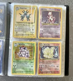 Pokemon Vintage 47 Foil Card Binder Lot Charizard Blastoise Venusaur 1999 - Image 4
