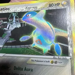 Pokemon TCG Latios Delta Species Holo Rare Card 9/113 MP Condition - Image 5