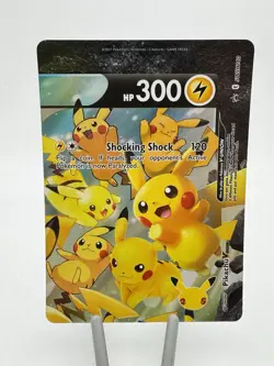 Pikachu v Union Holo Complete Set 4 Black Star Promo Cards - Image 3