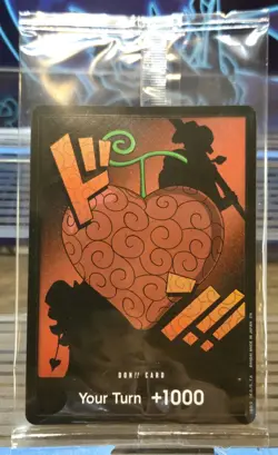 DON!! Card (Op-Op Fruit) (Devil Fruits Collection Vol. 3) - One Piece Promotion - Image 1