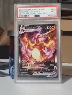 PSA 9 Charizard VMAX SWSH261 SWSH: Sword & Shield Promo Cards Holo - Image 1