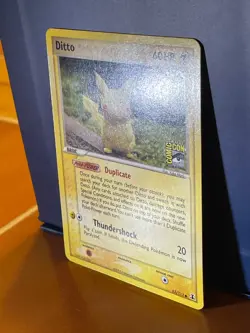 Pokemon Delta Species Ditto (Pikachu) Comic Con Promo Card 63/113 - Vintage Rare - Image 2