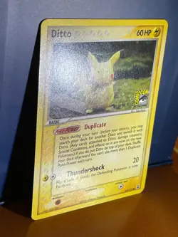 Pokemon Delta Species Ditto (Pikachu) Comic Con Promo Card 63/113 - Vintage Rare - Image 5