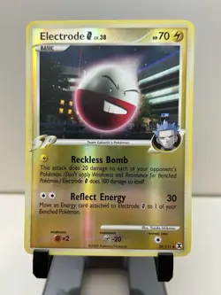 2009 Electrode LV.38 Pokemon Card (Reverse Holo/Uncommon) 39/111 - Image 1