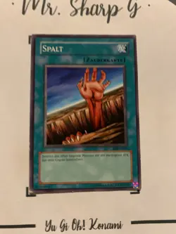 SPALT - SDK-G029 DEUTSCH Yu-Gi-Oh! CARD COMMON KONAMI TCG OCG ORIGINAL STARTER - Image 5