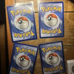 Lot of Four Pokemon Cards Rare Trainers NM - Image 2
