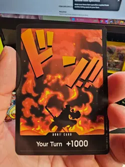 DON!! Card (Sabo) (Devil Fruits Collection Vol. 2) One Piece Promo Card NM - Image 1