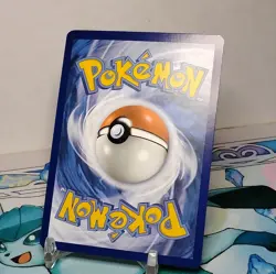 HD GRASS ENERGY COSMOS HOLO WITH MEW TAIL SWIRL SVE MEW 001 151 POKEMON CARD NM - Image 2