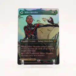 Miles Morales - 234 Marvel's Spider-Man Borderless FOIL Mythic Magic - MP - Image 1