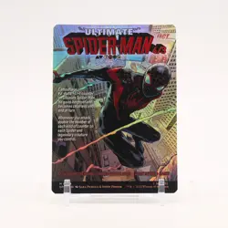 Miles Morales - 234 Marvel's Spider-Man Borderless FOIL Mythic Magic - MP - Image 2