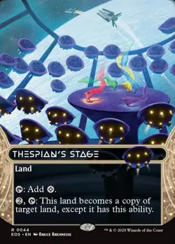 Thespian's Stage * 44 - Borderless * - EOS Edge of Eternities: Stellar Sights - Image 1
