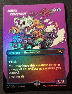 Waxen Shapethief - Foil - Borderless - DFT - MTG - EN - NM - 0336 - Image 1