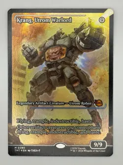 Teenage Mutant Ninja Turtles Krang, Ultrom Warlord 290 FOIL Showcase TMNT - Image 1