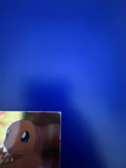 E4 #04 CHARMANDER 1999 Topps Pokemon Movie BLUE LOGO STAGE 1 FOIL - Image 5