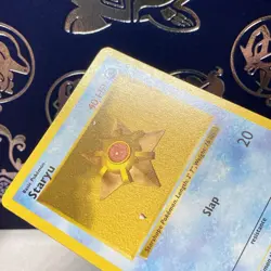 Pokemon Staryu Shadowless Base Set Common 65/102 WOTC 1999 LP + - Image 3