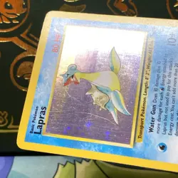 Lapras 10/62 Holo Rare Fossil 1999 Pokemon LP + - Image 4