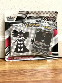 Pokemon TCG Scarlet Violet 10.5 White Flare 3Pk Blister Tech Sticker Collection - Image 1